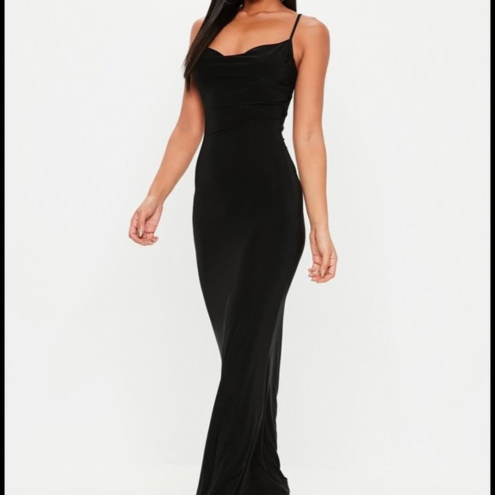 Black Missguided Dress - Size XS/S